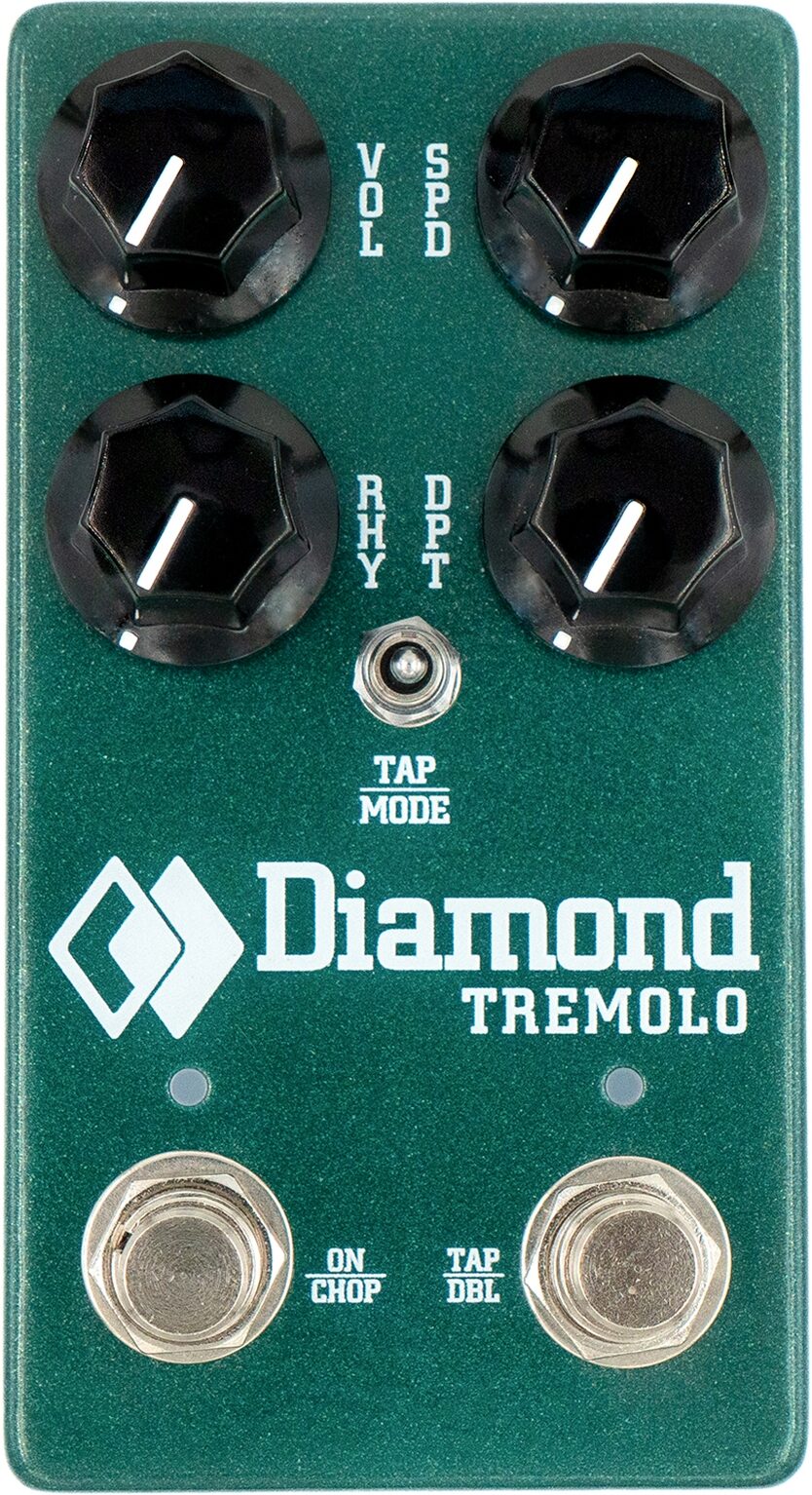 Diamond Analog Optical Tremolo and Chopper Pedal