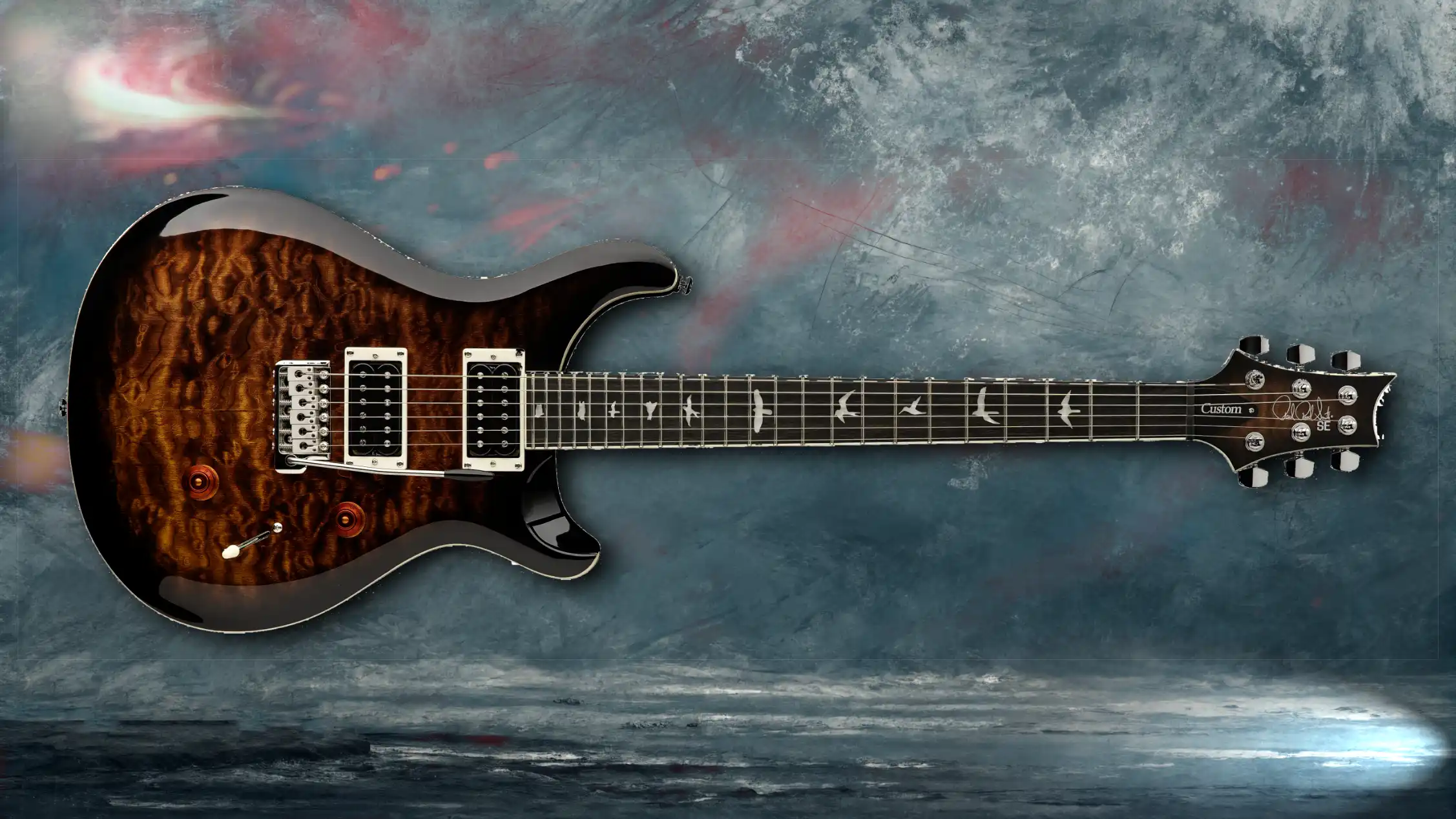 PRS Paul Reed Smith SE Custom 24 Quilt Top Electric Guitar